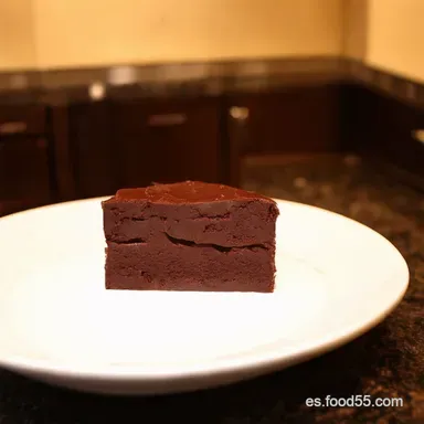 Chocolate Frambuesa y Fudge Un Pastel Explosivo y f&aacute;cil Tarjeta de receta