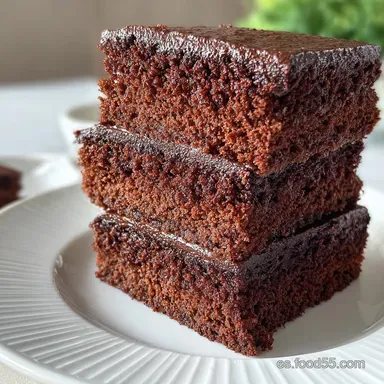 Tarta Tres Chocolates: Silky Texture for 12 Tarjeta de receta