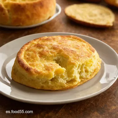 Tortilla de Pan Receta La Delicia de la Abuela Tarjeta de receta