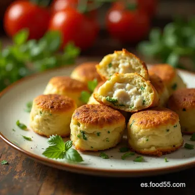 Comidas para Beb&eacute;s de 9 Meses Tortitas Tiernas de Pollo y Calabac&iacute;n Tarjeta de receta