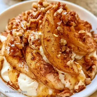 Yogur Con Pera En 10 Minutos Tarjeta de receta