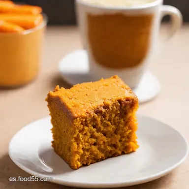 Antojo Dulce Ya 5Minute Carrot Mug Cake BAKE Tarjeta de receta