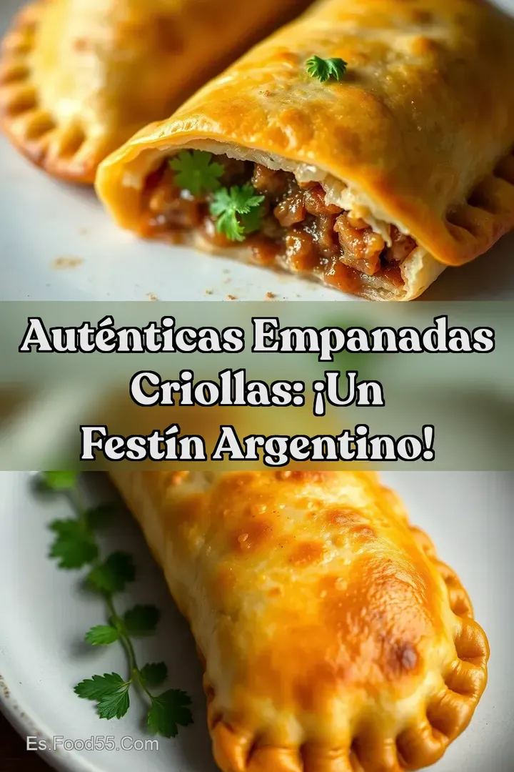 Aut&eacute;nticas Empanadas Criollas: &iexcl;Un Fest&iacute;n Argentino!