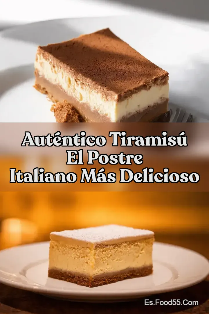 Aut&eacute;ntico Tiramis&uacute; El Postre Italiano M&aacute;s Delicioso