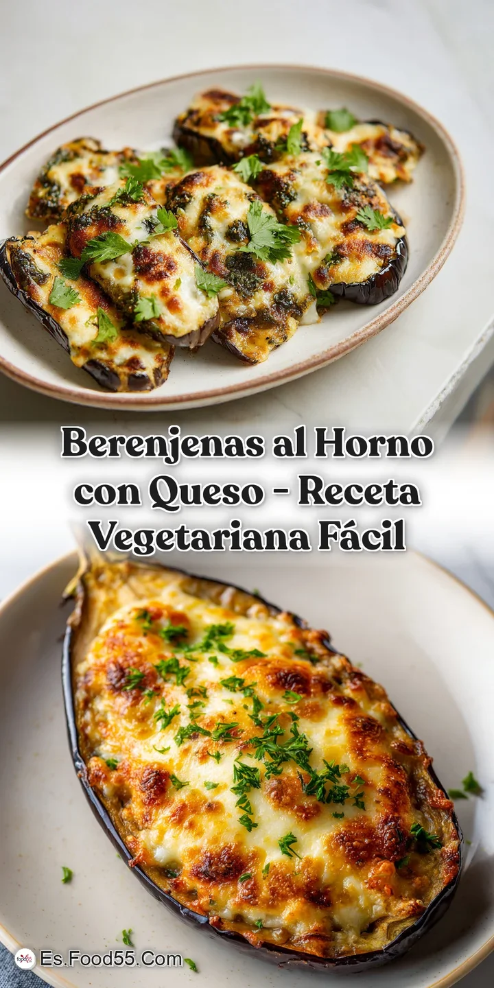 Close-up of a bubbly, golden-brown cheese crust on baked eggplant, with a hint of vibrant green herbs.