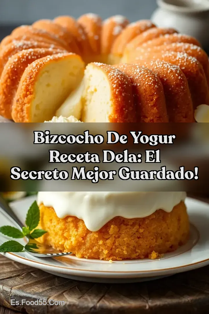 Bizcocho de Yogur Receta Dela: El Secreto Mejor Guardado!
