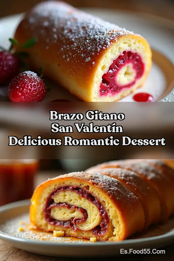 Brazo Gitano San Valent&iacute;n Delicious Romantic Dessert
