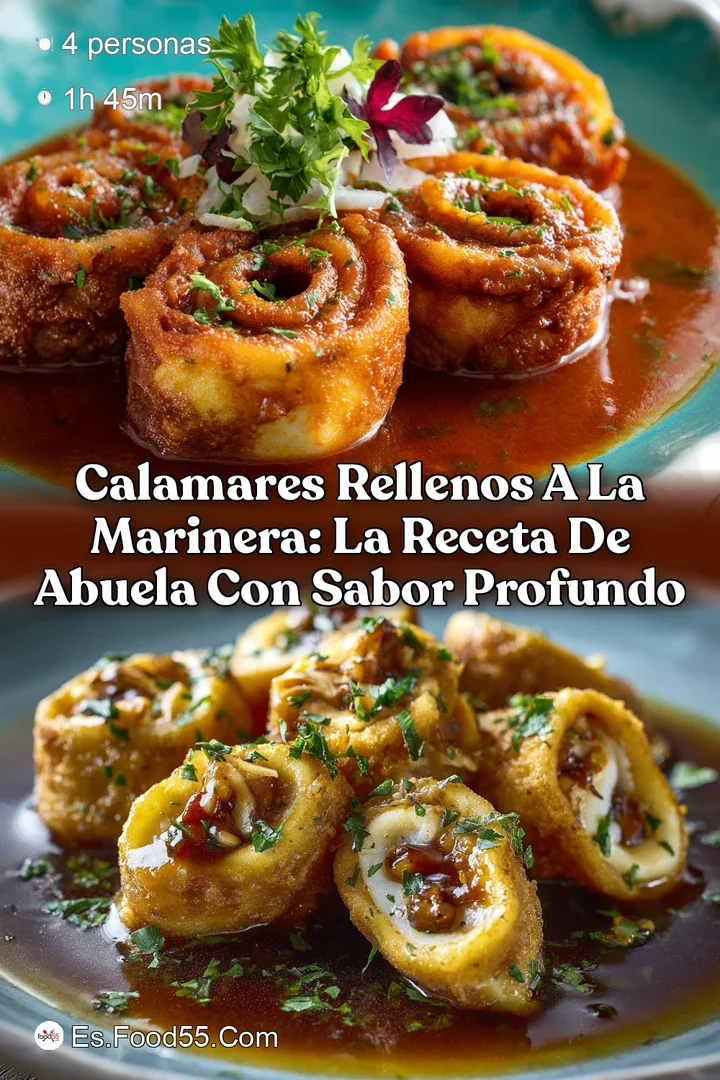 Calamares Rellenos a la Marinera: La receta de abuela con sabor profundo