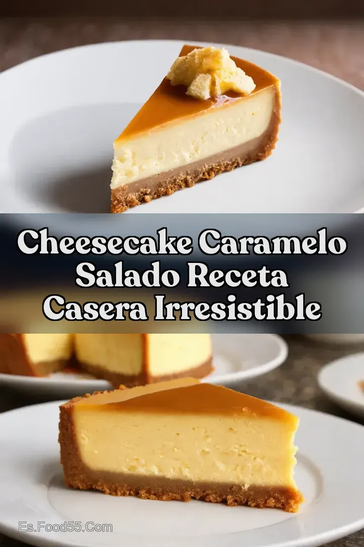 Cheesecake Caramelo Salado Receta Casera Irresistible