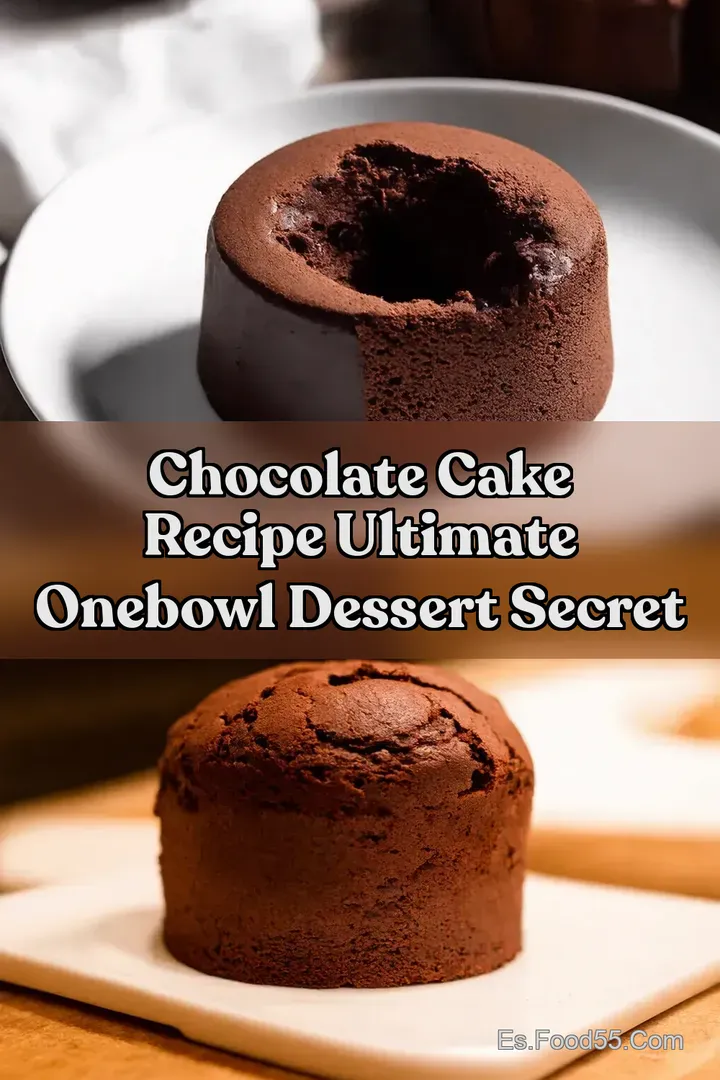 Chocolate Cake Recipe Ultimate OneBowl Dessert Secret