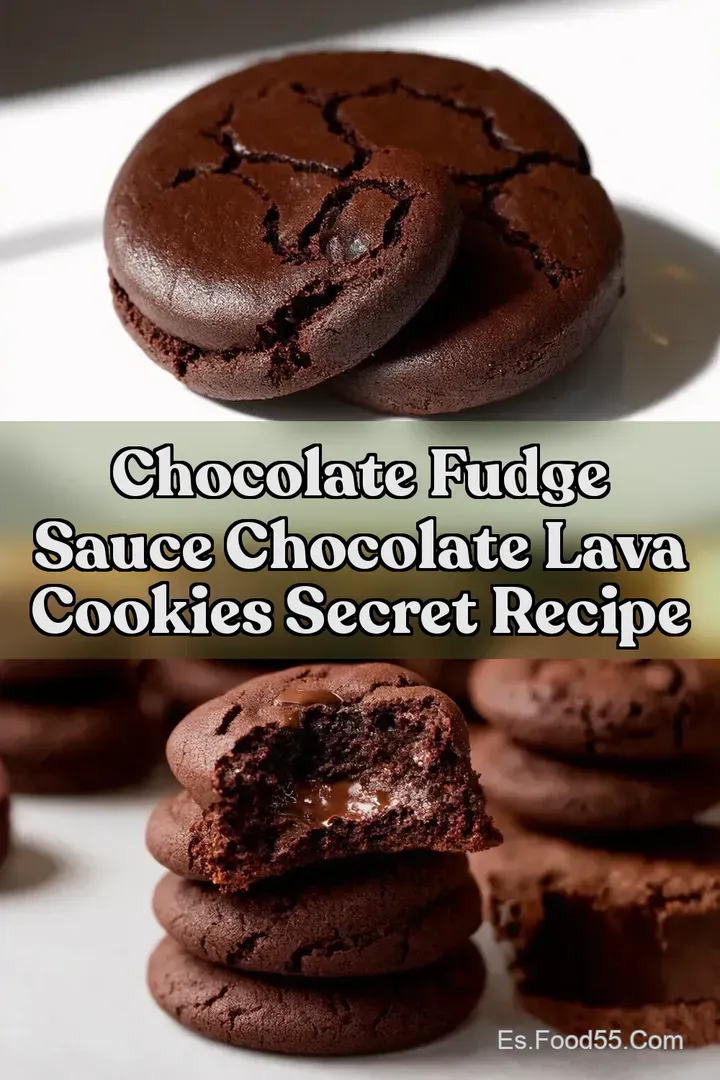 Chocolate Fudge Sauce Chocolate Lava Cookies Secret Recipe