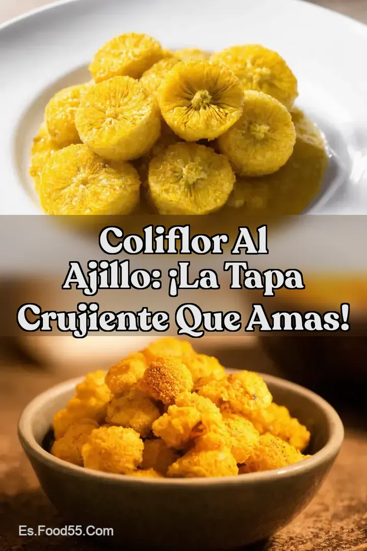 Coliflor al Ajillo: &iexcl;La Tapa Crujiente Que Amas!