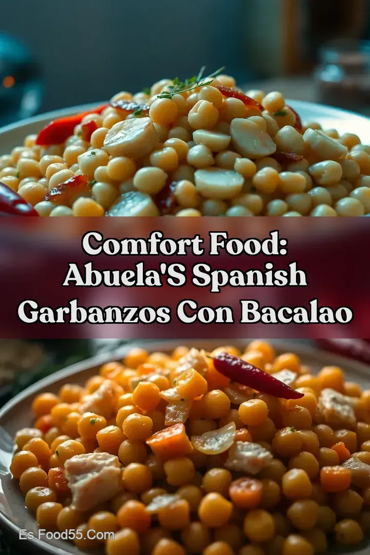 Comfort Food: Abuela s Spanish Garbanzos con Bacalao