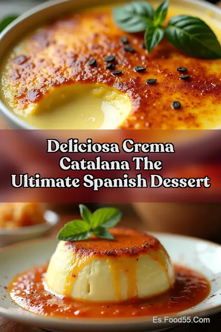 Deliciosa Crema Catalana The Ultimate Spanish Dessert