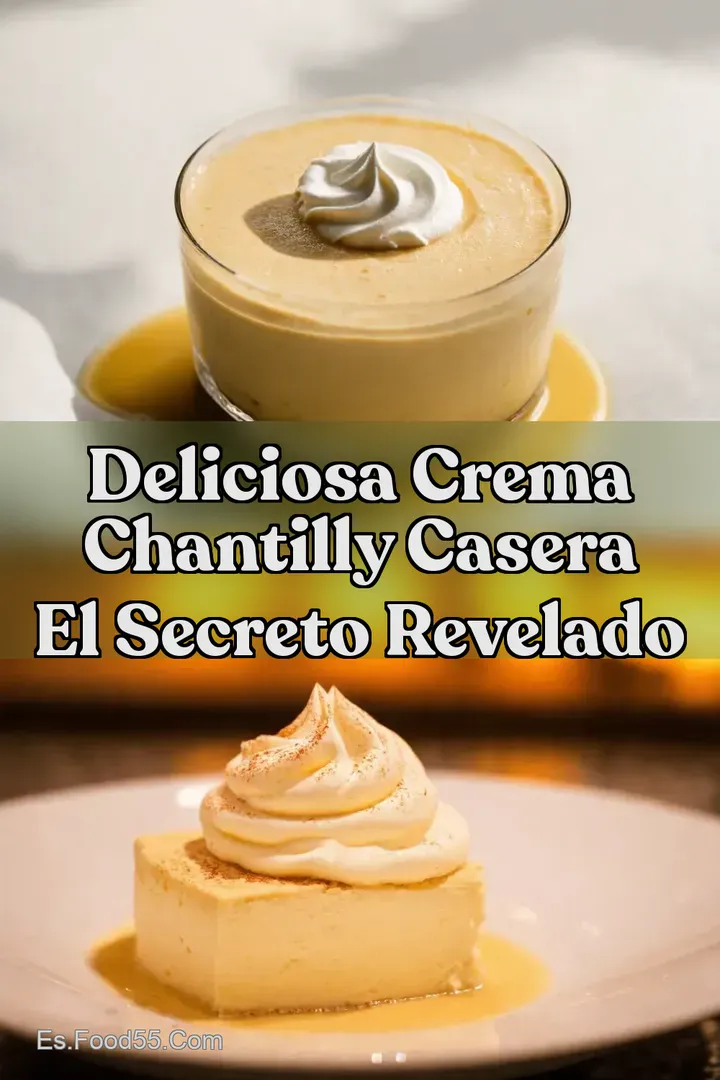 Deliciosa Crema Chantilly Casera El Secreto Revelado