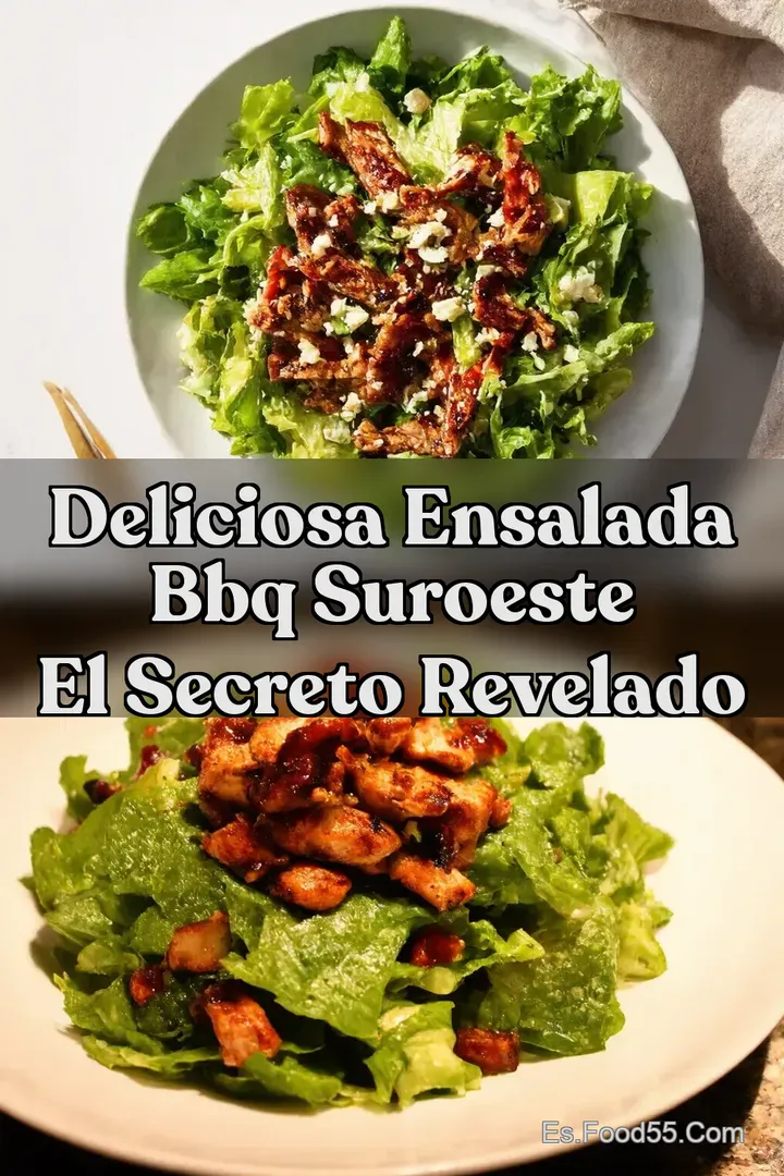 Deliciosa Ensalada BBQ Suroeste El Secreto Revelado