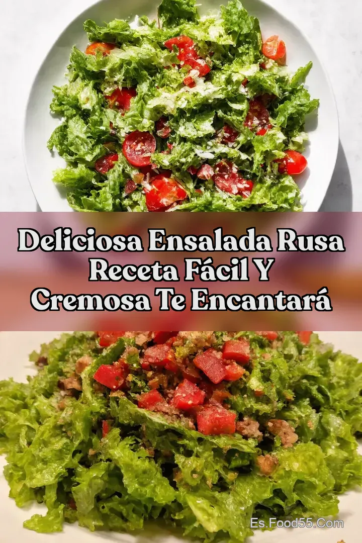 Deliciosa Ensalada Rusa Receta F&aacute;cil y Cremosa Te Encantar&aacute;