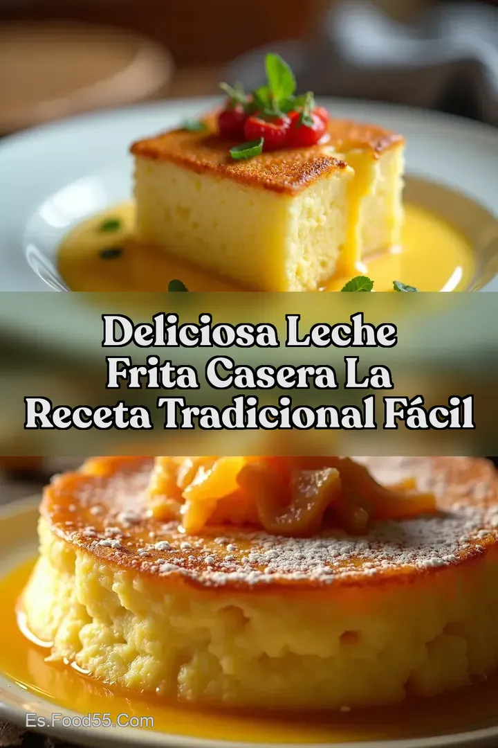 Deliciosa Leche Frita Casera La Receta Tradicional F&aacute;cil
