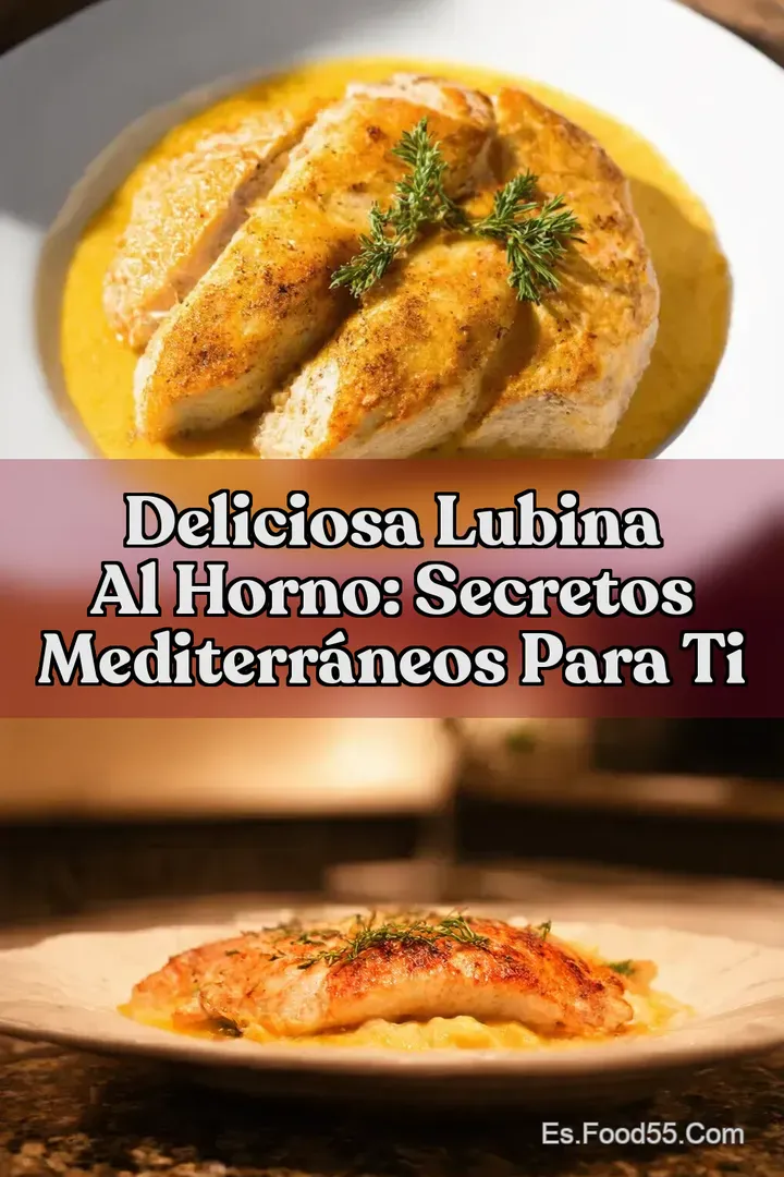Deliciosa Lubina Al Horno: Secretos Mediterr&aacute;neos Para Ti