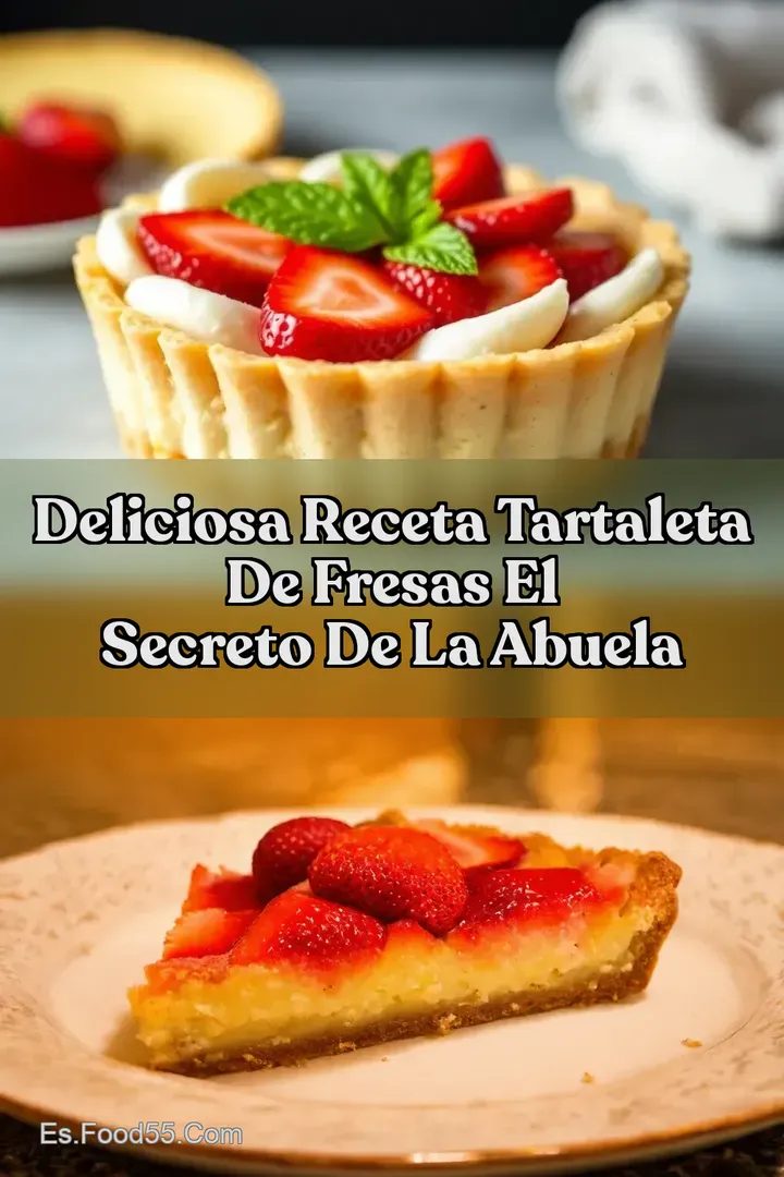 Deliciosa Receta Tartaleta de Fresas El Secreto de la Abuela