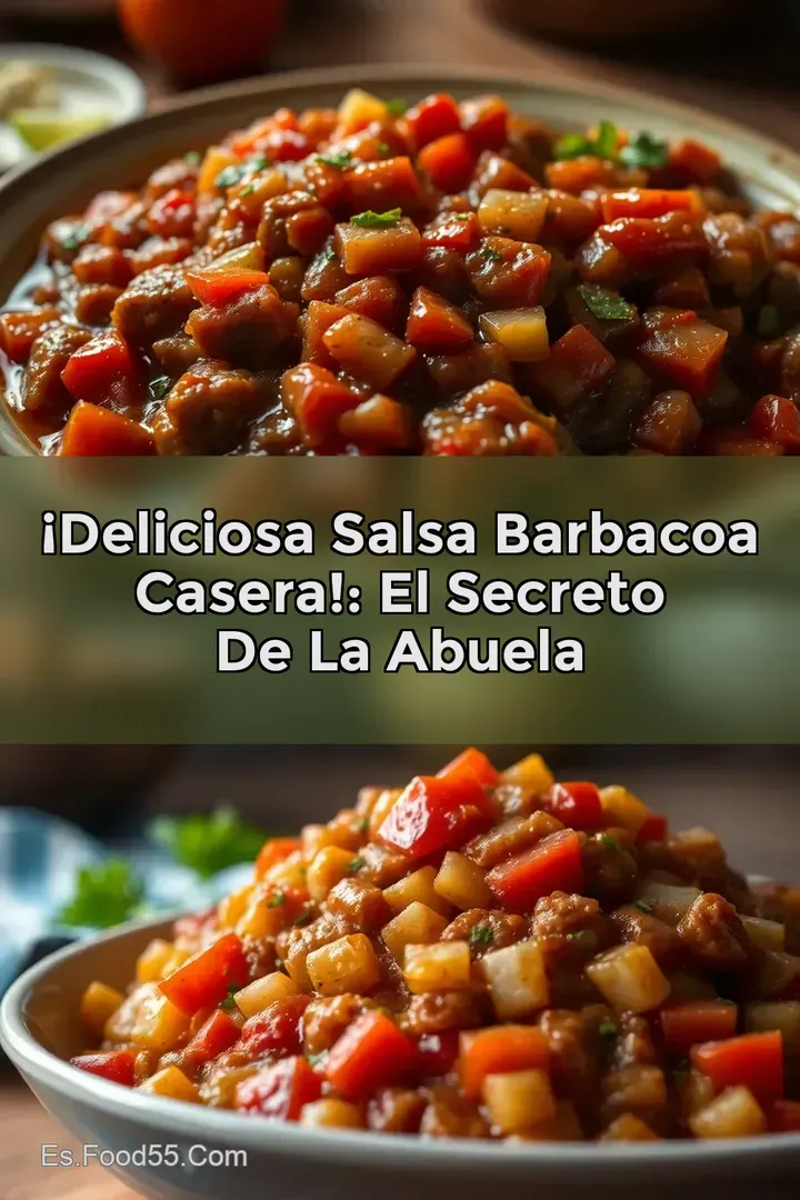 &iexcl;Deliciosa Salsa Barbacoa Casera!: El Secreto de la Abuela
