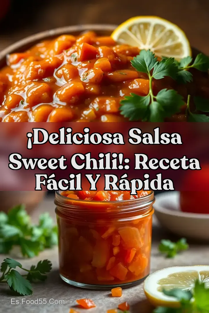 &iexcl;Deliciosa Salsa Sweet Chili!: Receta F&aacute;cil y R&aacute;pida
