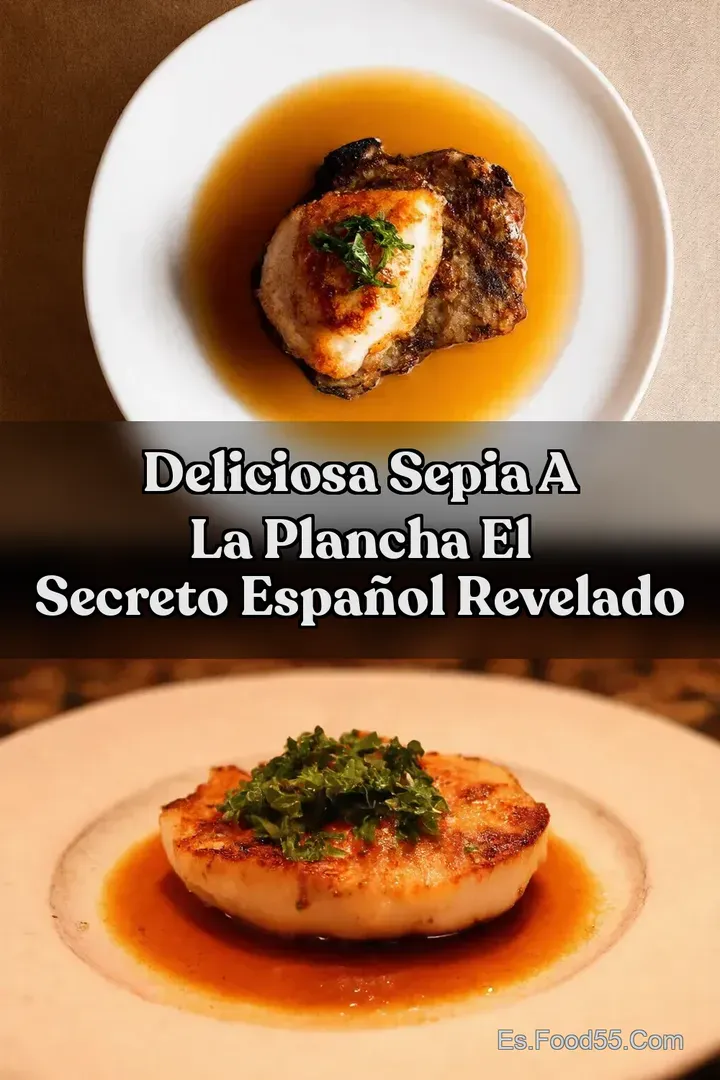 Deliciosa Sepia a la Plancha El Secreto Espa&ntilde;ol Revelado