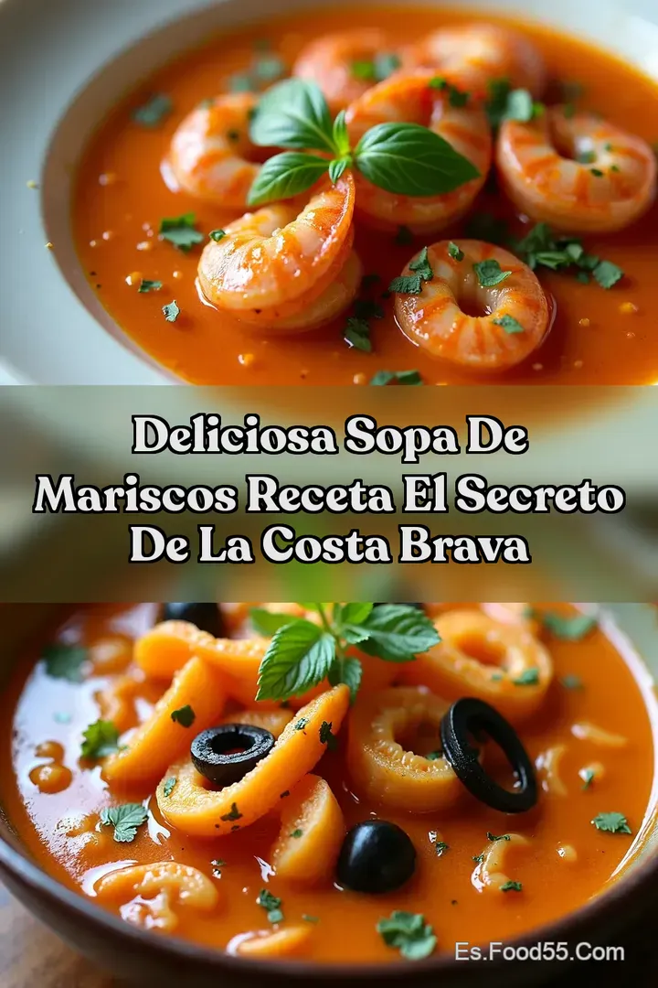 Deliciosa Sopa de Mariscos Receta El Secreto de la Costa Brava