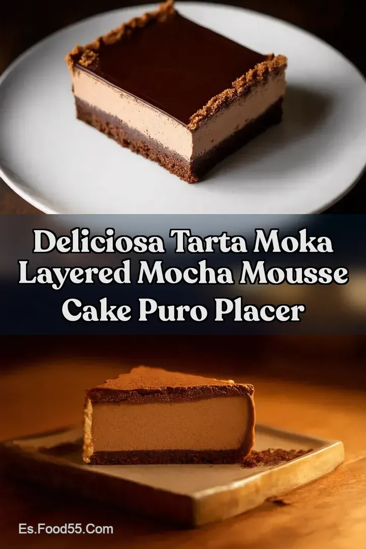 Deliciosa Tarta Moka LAYERED MOCHA MOUSSE CAKE Puro Placer