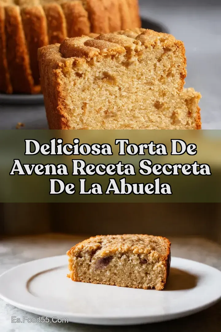 Deliciosa Torta de Avena Receta Secreta de la Abuela