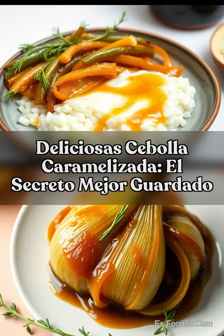 Deliciosas Cebolla Caramelizada: El Secreto Mejor Guardado