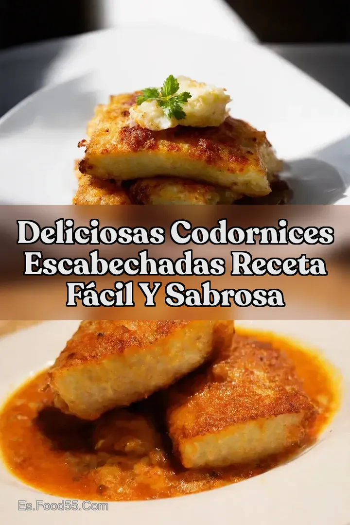Deliciosas Codornices Escabechadas Receta F&aacute;cil y Sabrosa
