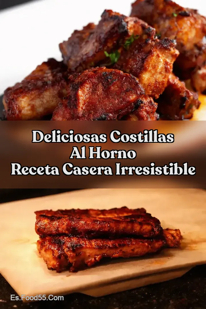 Deliciosas Costillas al Horno Receta Casera Irresistible