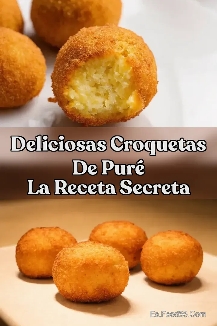Deliciosas Croquetas de Pur&eacute; La Receta Secreta
