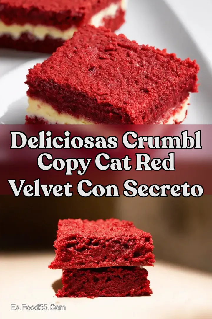 Deliciosas Crumbl Copy Cat Red Velvet con Secreto