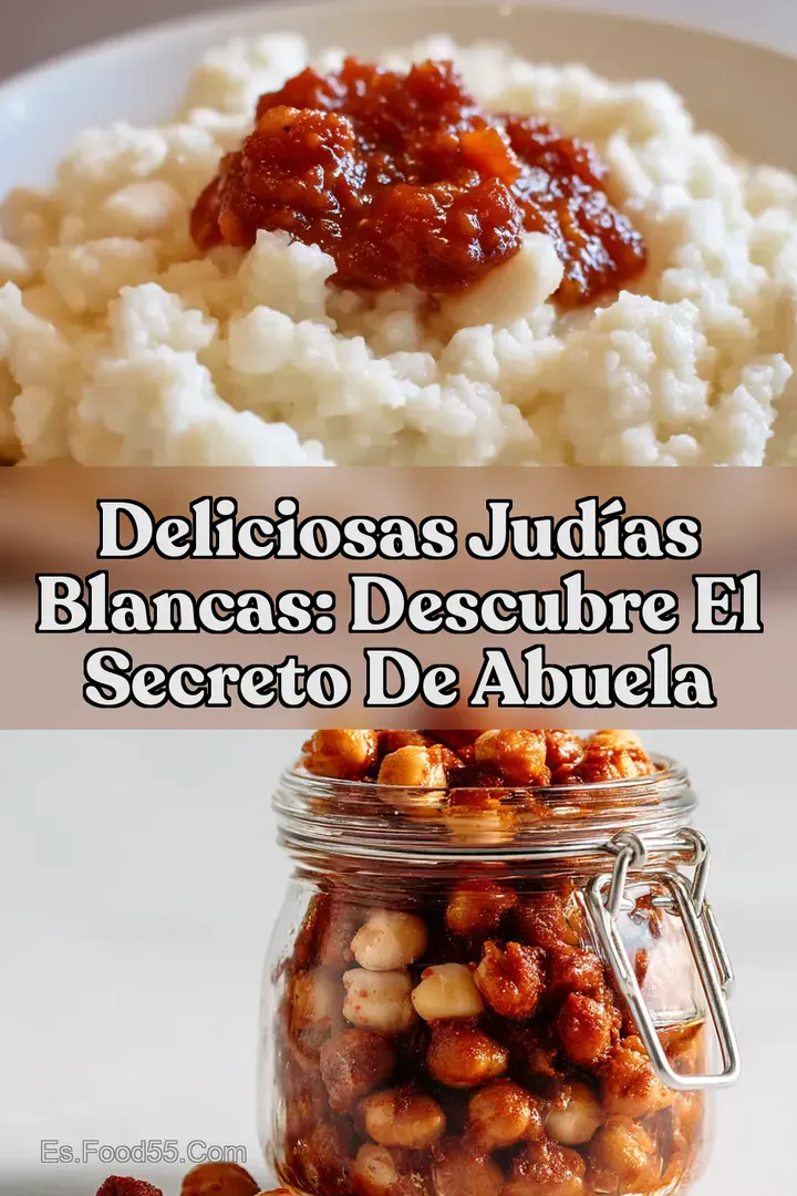 Deliciosas Jud&iacute;as Blancas: Descubre el Secreto de Abuela