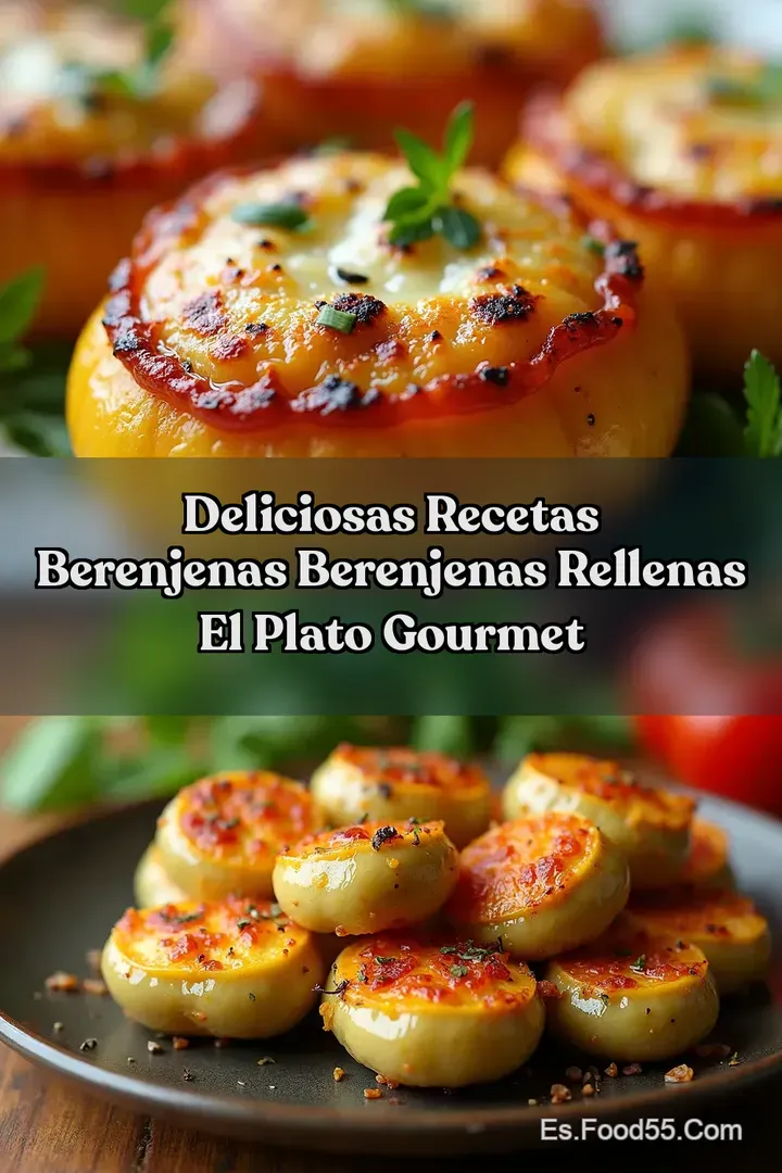 Deliciosas Recetas Berenjenas Berenjenas Rellenas El Plato Gourmet