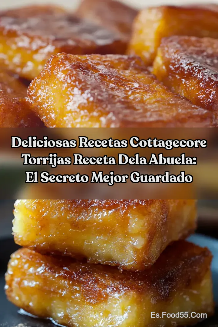 Deliciosas Recetas Cottagecore Torrijas Receta Dela Abuela: El Secreto Mejor Guardado