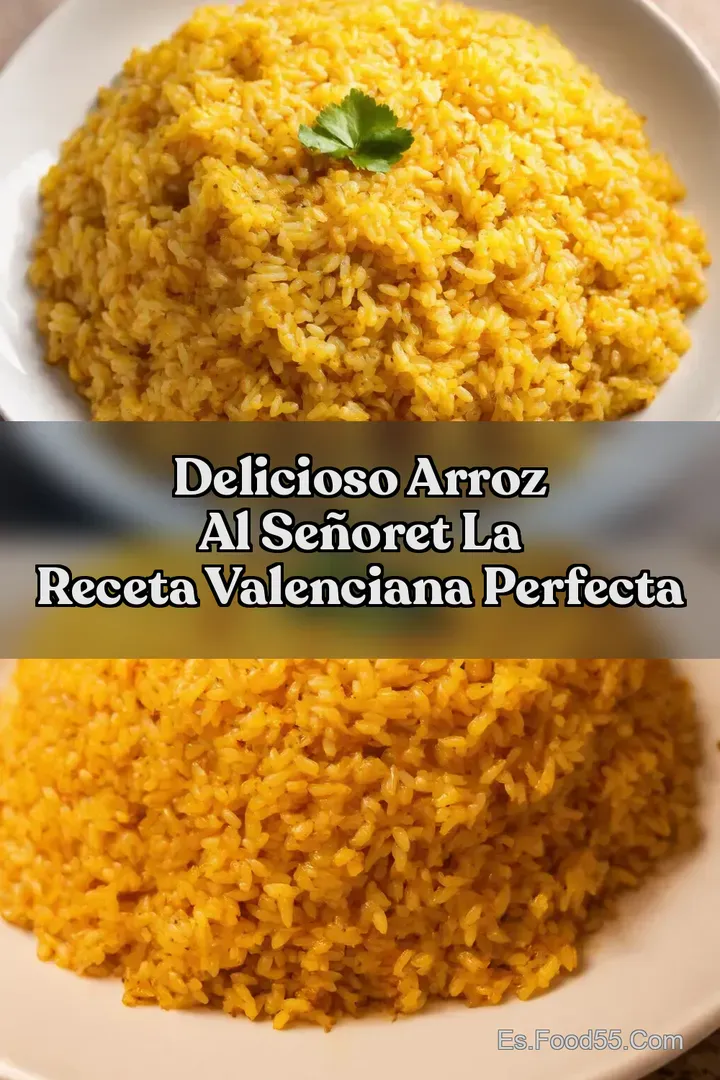 Delicioso Arroz al Se&ntilde;oret La Receta Valenciana Perfecta