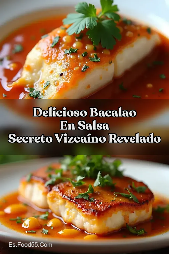 Delicioso Bacalao En Salsa Secreto Vizca&iacute;no Revelado