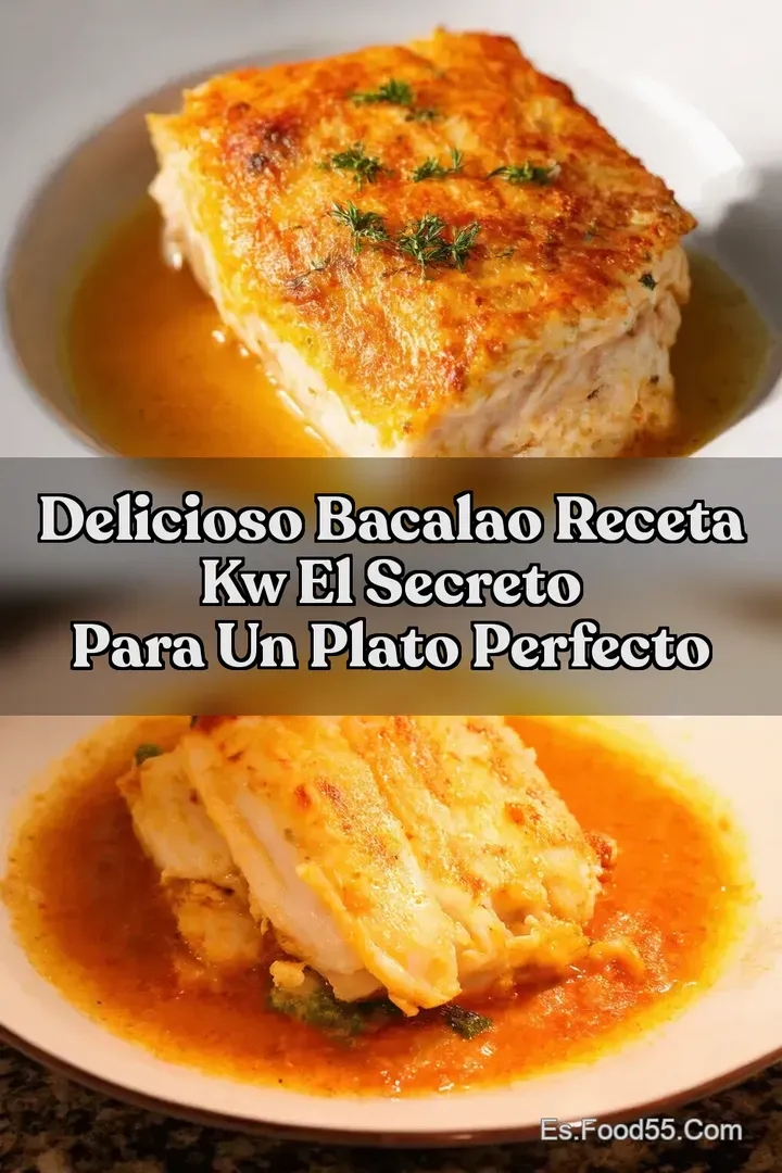 Delicioso Bacalao Receta kw El Secreto Para Un Plato Perfecto