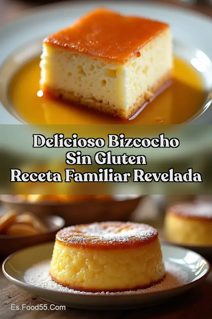 Delicioso Bizcocho sin Gluten Receta Familiar Revelada