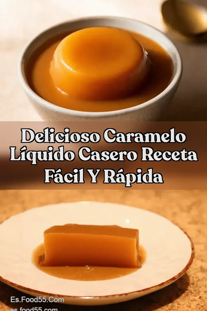 Delicioso Caramelo L&iacute;quido Casero Receta F&aacute;cil y R&aacute;pida
