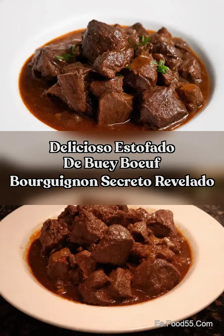 Delicioso Estofado de Buey Boeuf Bourguignon Secreto Revelado