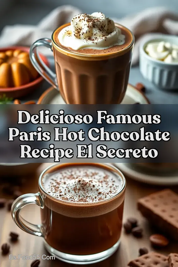 Delicioso Famous Paris Hot Chocolate Recipe El Secreto