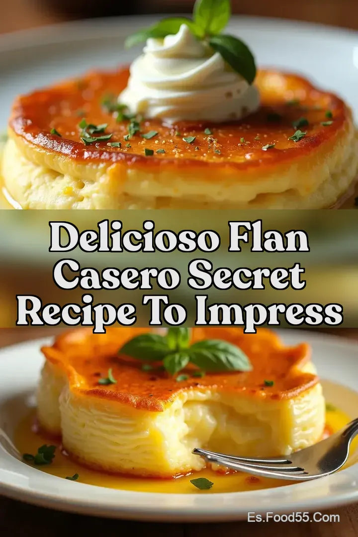 Delicioso Flan Casero Secret Recipe To Impress