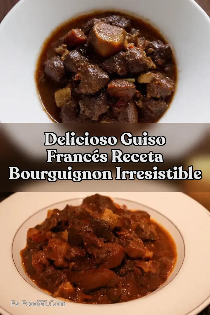 Delicioso Guiso Franc&eacute;s Receta Bourguignon Irresistible