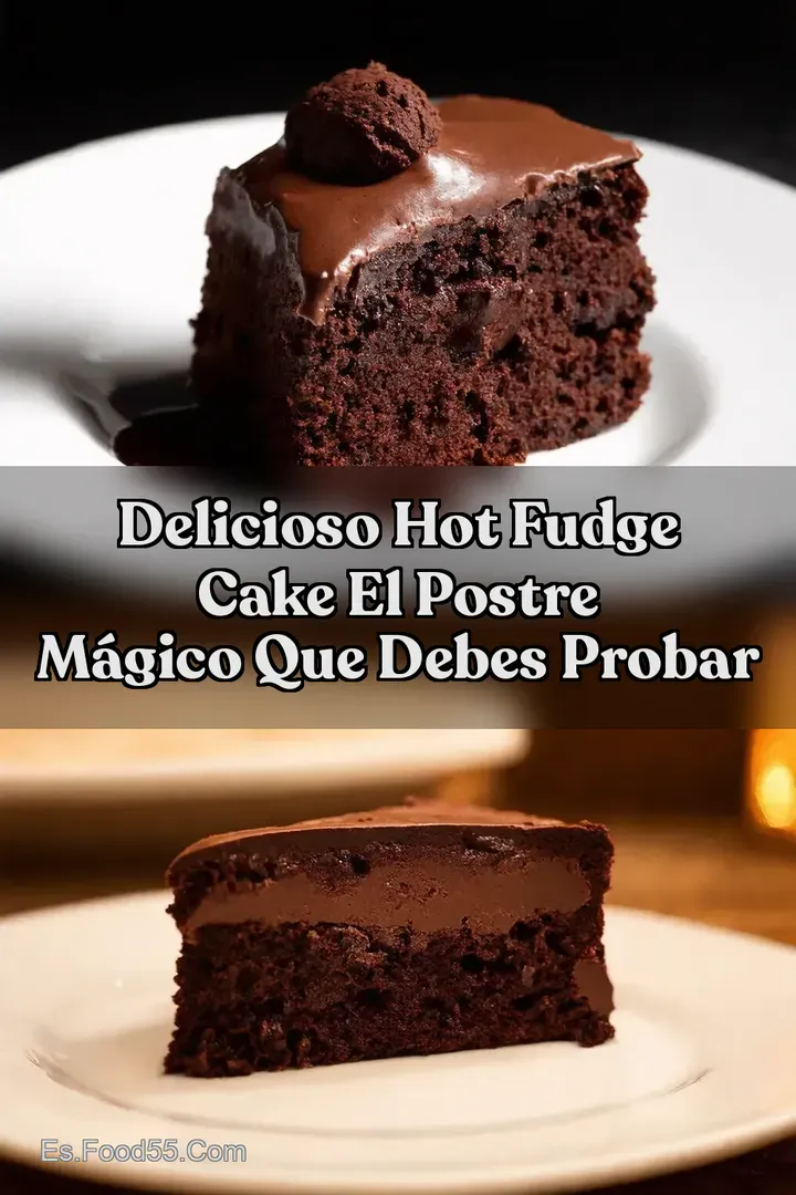 Delicioso Hot Fudge Cake El Postre M&aacute;gico Que Debes Probar