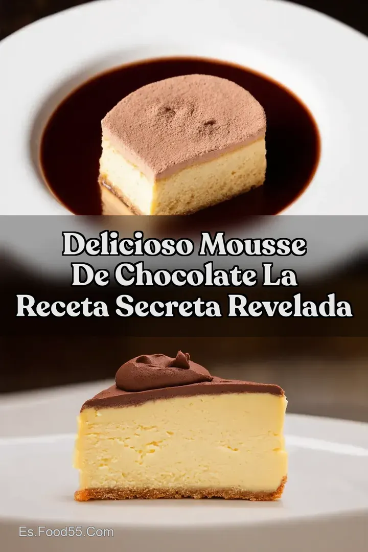 Delicioso Mousse de Chocolate La Receta Secreta Revelada