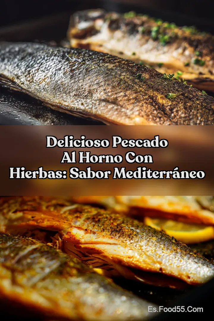 Delicioso Pescado al Horno con Hierbas: Sabor Mediterr&aacute;neo